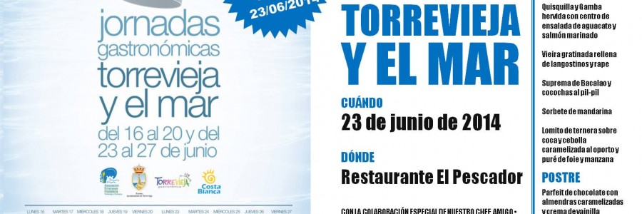 Jornadas gastronómicas Torrevieja y el mar 2014
